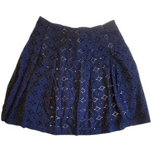 Banana Republic Pleated Cotton Skirt